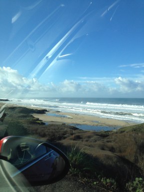 Driving back home from San Francisco back to the South Bay 